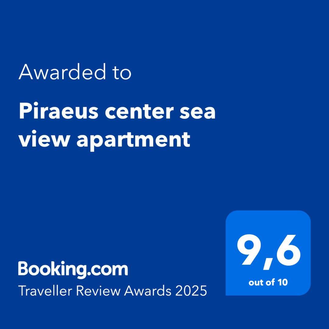 Piraeus Center Sea View Apartment Extérieur photo